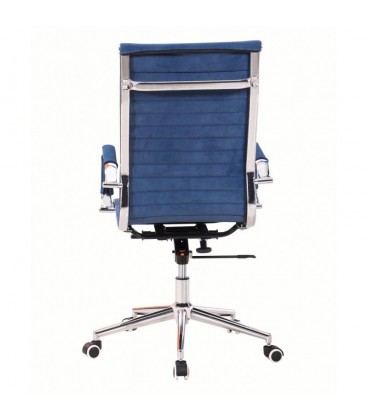 Sillón respaldo alto, tapizado textil KIEV