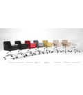 Sillón elevable respaldo bajo, OTELO RUEDAS  (PACK 2 UNIDADES)