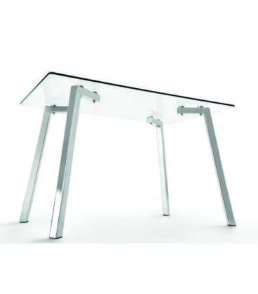 Mesa de vanguardia, tapa cristal