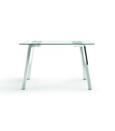 Mesa de vanguardia, tapa cristal