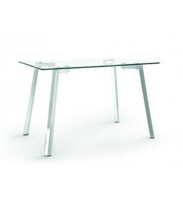 Mesa de vanguardia, tapa cristal