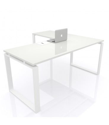 【Mesa de oficina Ofiplus Modern con ala DL】Mejor Calidad y Precio