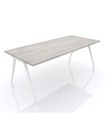 Mesa de oficina C&C-SY cónica metálica con distintos colores