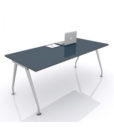 Mesa de oficina C&C-DL-AC elegante de corte moderno para reuniones