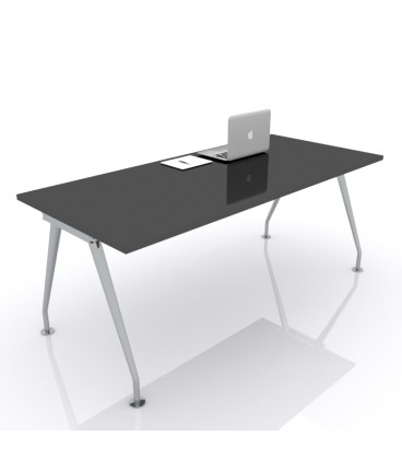 Mesa de oficina C&C-DL-AC elegante de corte moderno para reuniones