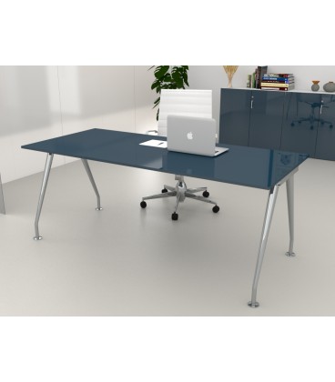Mesa de oficina C&C-DL-AC elegante de corte moderno para reuniones