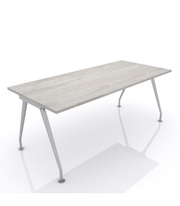 Mesa de oficina metálica C&C-SY-AC con tablero elegante