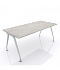 Mesa de oficina metálica C&C-SY-AC con tablero elegante