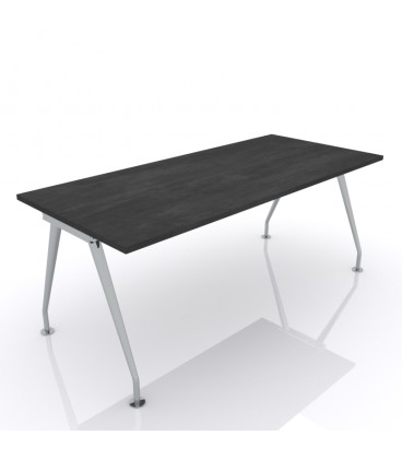 Mesa de oficina metálica C&C-SY-AC con tablero elegante