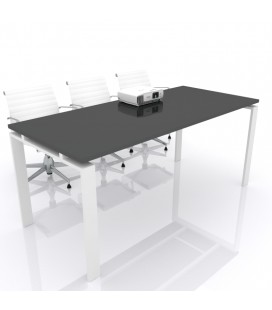 Mesa de reunión Ofimeet Classic DL en varios colores y tamaños 2