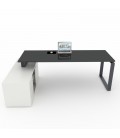 【Mesa con credencia apoyo Modern DL】Mejor Calidad y Precio