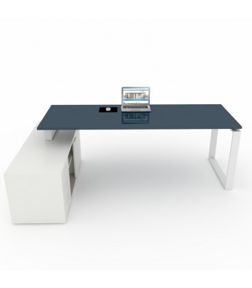 【Mesa con credencia apoyo Modern DL】Mejor Calidad y Precio