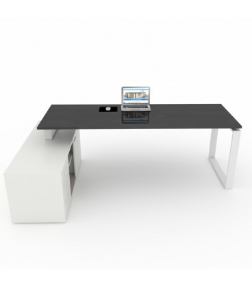 【Mesa con credencia apoyo Modern DL】Mejor Calidad y Precio