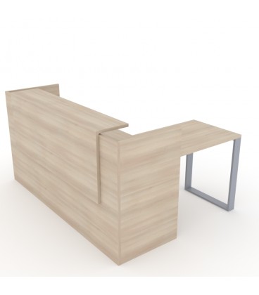 Mostrador con ala metal ML