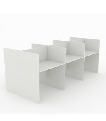 Call Center Box Doble 6 puestos