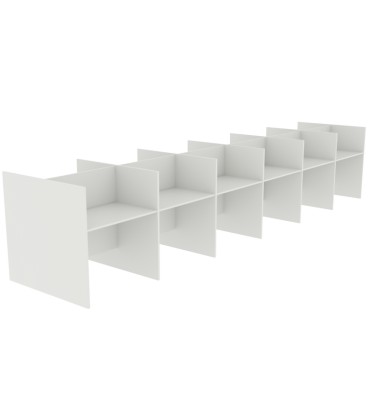 Call Center Box Doble 12 puestos