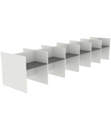 Call Center Box Doble 12 puestos