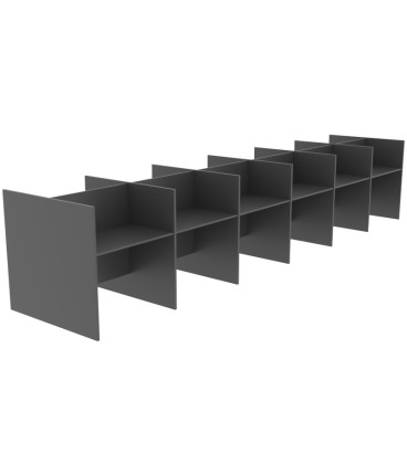 Call Center Box Doble 12 puestos