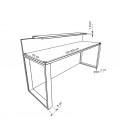Mostrador basico metal SY