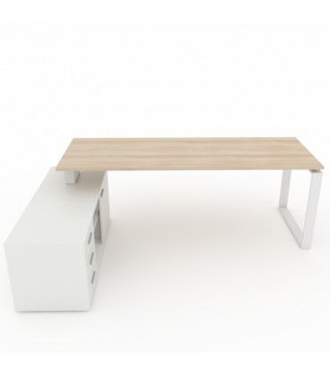 【Mesa con credencia apoyo Modern ML】Mejor Calidad y Precio