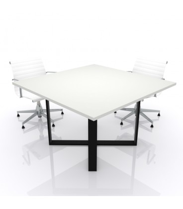 【Mesa de reunión Ofimeet Square ML】Mejor Calidad y Precio