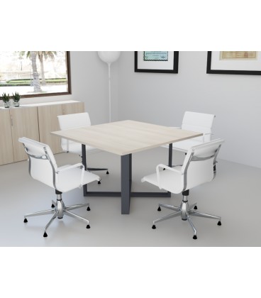 【Mesa de reunión Ofimeet Square ML】Mejor Calidad y Precio