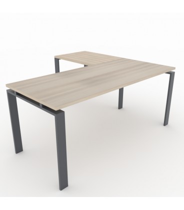 【Mesa de oficina Ofiplus Classic con ala ML】Mejor Calidad y Precio