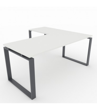 【Mesa de oficina Ofiplus Modern con ala ML】Mejor Calidad y Precio