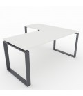 【Mesa de oficina Ofiplus Modern con ala ML】Mejor Calidad y Precio
