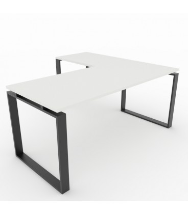 【Mesa de oficina Ofiplus Modern con ala ML】Mejor Calidad y Precio