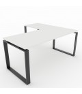 【Mesa de oficina Ofiplus Modern con ala ML】Mejor Calidad y Precio