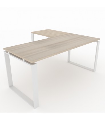 【Mesa de oficina Ofiplus Modern con ala ML】Mejor Calidad y Precio